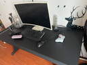 木藝生原创电脑桌台式家用办公书桌卧室电竞桌椅套装碳纤维竞技游戏桌子 高端玩家M9系碳纤维25mm手工斜面 长160宽70高75cm 实拍图