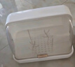 登比婴儿奶瓶收纳箱沥水架宝宝餐具防尘收纳置物架婴儿辅食工具收纳柜 实拍图