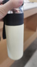 天喜保温杯 真空304不锈钢车载直身杯便携男女士茶水分离泡茶水杯杯子 米白色480ml-316内底+陶瓷涂层 实拍图