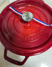珐宝（staub）厨房好物法国进口珐琅铸铁锅双耳煲汤锅 樱桃红24cm 40509-835 实拍图