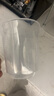 onlycook刻度量杯 厨房烘焙计量杯打蛋杯蛋挞过滤牛奶打泡杯-带盖黄色款 实拍图