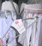 第6金（DEMETAL）不锈钢衣架304晾衣架加粗衣服架挂钩晒衣架防风内衣服挂架子衣撑 4MM特粗（45cm衣架）304不锈钢 10个装 实拍图