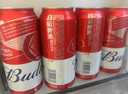 百威啤酒红罐淡色拉格330ml*24听整箱装浓郁麦香  实拍图