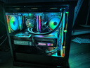 ID-COOLING（酷凛）ARGB风扇集线器 8组风扇幻彩同步 PWM调速 SATA供电 ARGB灯光控制扩展器 HA-08 实拍图