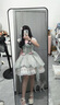 唐努乌现货花仙子Lolita小清新礼服甜美花苞裙洛丽塔公主裙可爱洋装 小花仙裙子+拖尾 M 实拍图