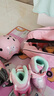 小状元儿童轮滑鞋女童溜冰鞋初学者3岁幼儿宝宝双排滑冰鞋生日礼物 粉【护臀+包+头盔护具套装】 XS 【适合日常26-30码】尺码可调 实拍图
