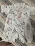 贝肽斯婴儿衣服夏季薄款竹棉连体衣新生儿纱布哈衣短袖宝宝睡衣 实拍图