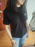 森马[凉感T]观园吉联名短袖T恤女抗菌宽松熊猫夏装潮109324100013 实拍图