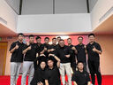 源于衣夏季工作服定制工衣POLO短袖衣服印字T恤文化衫广告衫logo刺绣男 黑色 3XL 实拍图