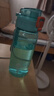 希乐大容量塑料杯tritan运动水杯男女学生户外杯子带滤网迪卡蓝 550ml 实拍图