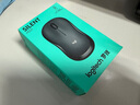 罗技（Logitech）M221 轻音鼠标 无线鼠标 办公鼠标 对称鼠标 带无线微型接收器 薄荷绿 实拍图