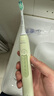 飞利浦（PHILIPS）【肖战推荐】电动牙刷钻石3系 生日礼物 成人情侣款送男生/女友 微泡水流 HX5161/05抹茶绿 实拍图