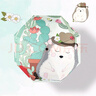 C'mon防晒太阳伞遮阳伞女防紫外线小巧便携口袋伞晴雨伞 刺猬五折伞 实拍图