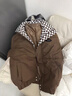 诗蒂淑羽绒棉服女2025冬季新款韩版森系百搭立领ins学生短款面包服外套 咖啡色 M 建议100-120斤 实拍图