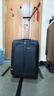 Diplomat外交官DEF-1551B 行李箱商务万向轮旅行拉杆箱旅行箱黑色 21英寸 实拍图