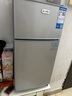 志高（CHIGO）小冰箱迷你小型家用冷藏冷冻两用宿舍出租房用双门办公室电冰箱节能省电 【一级能效】76L银色【三天约一度电】 实拍图