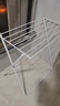 无印良品（MUJI） 铁制 室内晾晒架 落地晾衣架家用 白色 小 实拍图