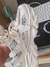 森馬男鞋秋季潮流百搭透气防臭厚底增高休闲运动鞋青少年高级感老爹鞋 米色 42 (260mm) 实拍图