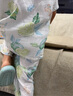 贝肽斯儿童睡衣女童男童夏季薄款透气家居服套装宝宝亲子睡衣短袖 实拍图