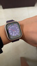 Apple/苹果 Watch Series 10 智能手表蜂窝款42毫米亮黑色铝金属表壳浓墨色回环式运动表带MWXP3CH/B 实拍图