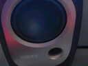 漫步者（EDIFIER）R12U 外观时尚、音质纯正的入门级微型2.0桌面音响 笔记本音箱 电脑音箱 黑色 实拍图