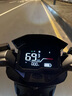 台铃电动摩托车苍穹100公里长续航电动车1200W高速电摩石墨烯电池72V23Ah外卖上班代步电瓶车锆石灰 实拍图