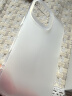 朗客适用苹果16手机壳iPhone16保护套半透明磨砂镜头防摔超薄软壳不沾指纹防滑亲肤手感外壳简约男女款 实拍图