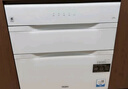 海尔（Haier）【小红花厨电-绽放版】嵌入式消毒柜 灭菌舱系列130L大容量三门三抽 白色家用消毒碗柜 EB130B 实拍图