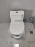 恒洁（HEGII）马桶171 家用节水防臭水净釉面虹吸式坐便器HC0171PT0E-400 实拍图