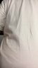 布先生春夏季短袖T恤男士纯棉小白T纯色内搭打底衫 白色 2XL(185) 实拍图