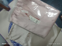 金三塔真丝睡衣女睡裙100%桑蚕丝优雅V领丝滑亲肤居家服 [主推]十样锦粉 XL 实拍图