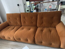 芝华仕（CHEERS）头等舱智能椅电动功能沙发布艺客厅小户型云朵奶油风芝华士30202 【低重心0靠墙】2.72m-棕-三座双电-A类五防猫抓布 年后第一批发货（详询客服） 实拍图