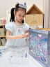 迪士尼儿童女孩生日礼物艾莎公主过家家玩具发饰礼盒首饰盒串珠diy手工 实拍图