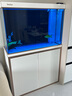 森森（SUNSUN）鱼缸水族箱含鱼缸过滤器灯大型金鱼缸 珍珠白 新时尚1米长41.6cm宽底滤 带棉+滤材 实拍图