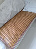 李记花果山沙发垫夏季凉垫麻将凉席沙发坐垫麻将块凉席竹席防滑垫贵妃可定制 窄边碳化色【双牛筋+防滑底】 55*55cm 实拍图