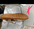 红蜻蜓妈妈凉鞋夏季舒适软底防滑中老年凉鞋不累脚女鞋WJK24842 杏色 36 实拍图