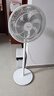美的（Midea）【品质推荐】七叶轻音柔风电风扇/家用省电落地扇/台式电扇/广角摇头节能宿舍小型风扇 SAE35CA 实拍图