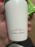 京东京造不锈钢水杯 马克杯 非一次性水杯套装家用汽车配色 珍珠白350ml*2 实拍图