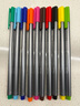 施德楼（STAEDTLER）彩色针管笔 草图笔 水笔 中性笔 334勾线笔 0.3mm彩笔 手账纤维笔 彩色绘图笔 10色组合 实拍图