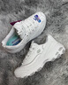 斯凯奇（Skechers）女鞋夏季厚底老爹鞋百搭透气熊猫鞋软底舒适外穿休闲运动鞋11959 实拍图