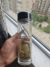 富光抗菌玻璃杯 双层高硼硅泡茶杯子 茶水分离杯 办公水杯男女士330ml 实拍图