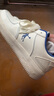 乔丹男鞋板鞋运动鞋皮革面空军一号休闲百搭厚底增高小白鞋 实拍图