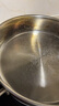 双立人（ZWILLING）平底锅煎锅炒菜锅煎蛋煎饼锅牛排锅炸锅不锈钢厨具Nova Plus 24cm 实拍图