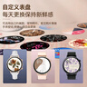 HUXAIVNI华为机鸿蒙安卓系统苹果机IOS适用华强北watch长续航蓝牙运动手表gt5 ultra男女生日礼物情侣手表 女表金网带 NFC+支付+海量表盘+健康监测 双表带+定位导航+超长待机+心 实拍图