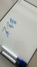 得力（deli）228*305mm桌面手持小白板 可擦写单面桌面写字板 磁性家用教学小黑板记事备忘提示板生日礼物黑 实拍图