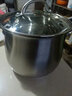 钦呈304不锈钢汤锅加厚复底炖煮深型高汤火锅燃气灶电磁炉大容量锅具 20CM 复底汤锅 实拍图