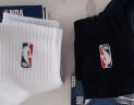 NBA袜子男士夏季休闲运动袜吸汗无骨精梳棉袜刺绣训练跑步篮球袜3双 实拍图