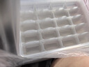 一次性饺子盒透明分格馄饨托盘水饺外卖打包盒餐盒冷冻饺子盒商用 20格透明饺子盒+加厚盖【5套】 实拍图