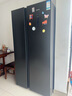 西门子（SIEMENS）502升对开门双开门变频家用大容量电冰箱  超薄机身 风冷无霜 精细分储 曜钢黑 支持国家补贴 KA95V2138C 实拍图