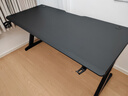 木藝生原创电脑桌台式家用办公书桌卧室电竞桌椅套装碳纤维竞技游戏桌子 高端玩家M9系碳纤维25mm手工斜面 长160宽70高75cm 实拍图